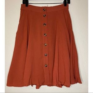 Line & Dot Skirt sz M